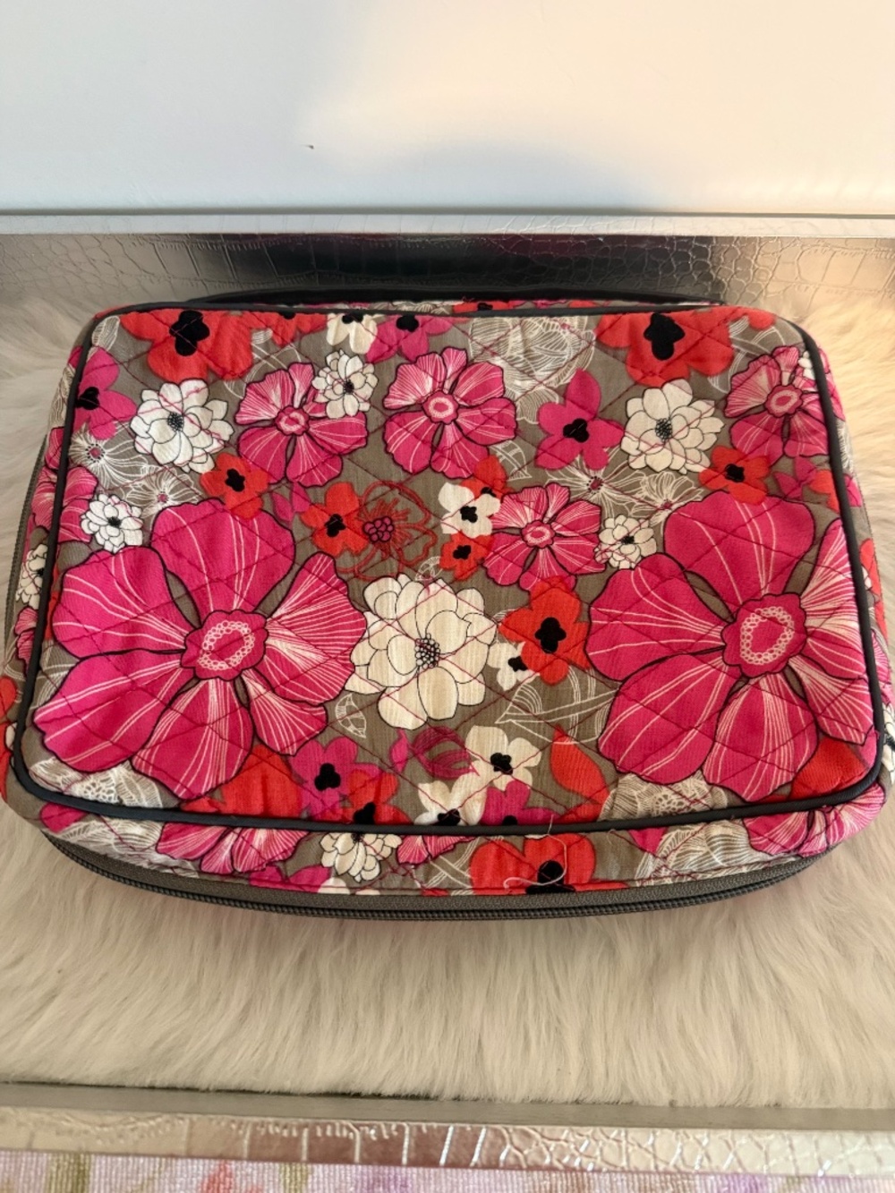 Pink Floral Bible Cover with Bible Verse - Picture 2 of 6